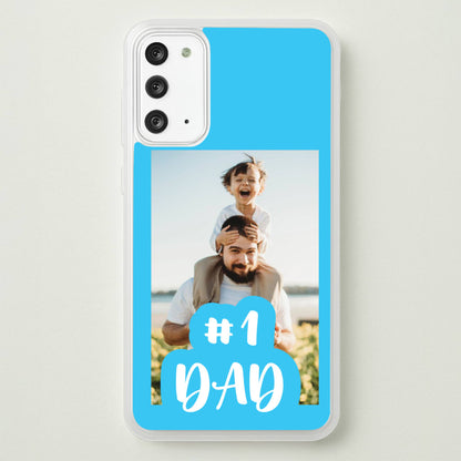 Hashtag 1 Dad - Personalised Father's Day  - Father's Day Phone Case for Galaxy Note 20