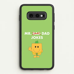 Mr Dad Jokes - Personalised Father's Day  - Father's Day Phone Case for Galaxy S10e