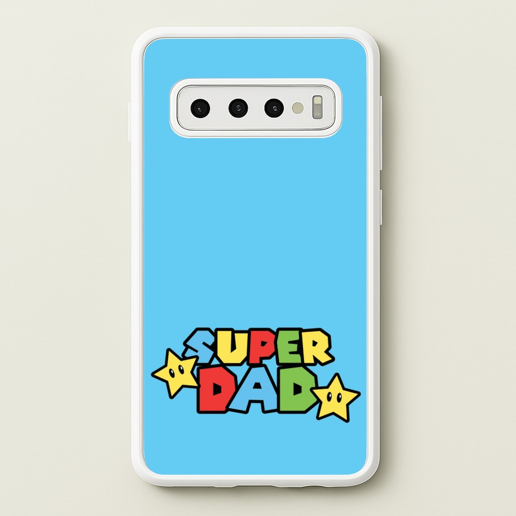 Super Dad   - Father's Day Phone Case for Galaxy S10 Plus