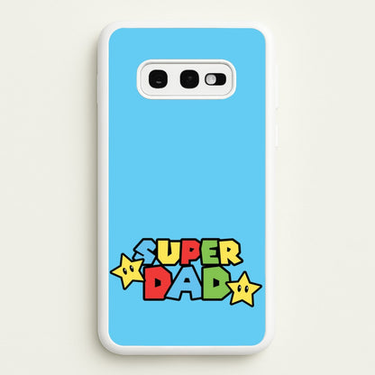 Super Dad   - Father's Day Phone Case for Galaxy S10e