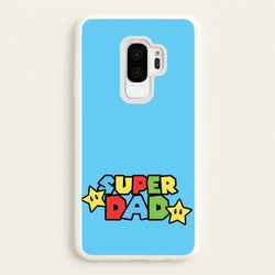 Super Dad   - Father's Day Phone Case for Galaxy S9 Plus