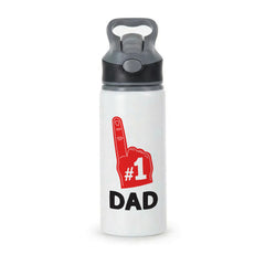 #1 Dad Foam Finger Active Water Bottle