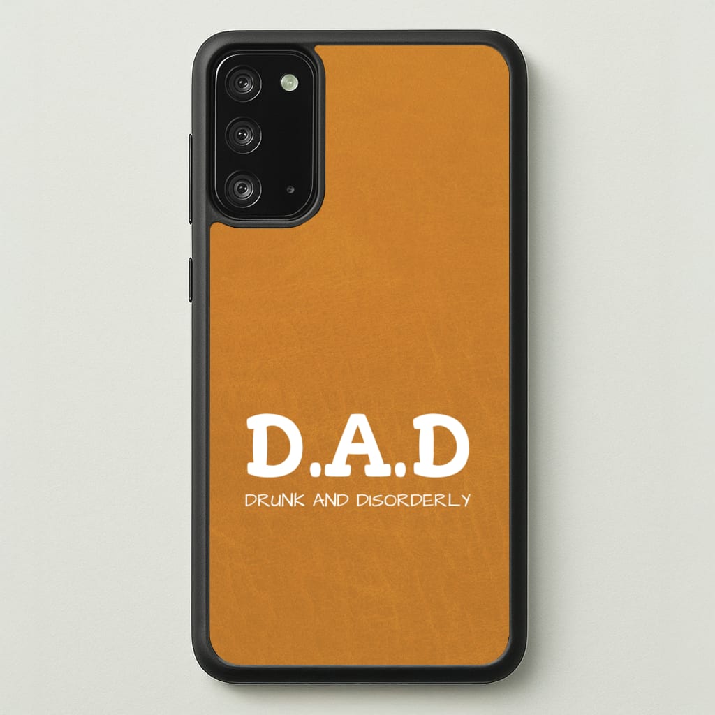D.A.D  - Father's Day Phone Case for Galaxy Note 20