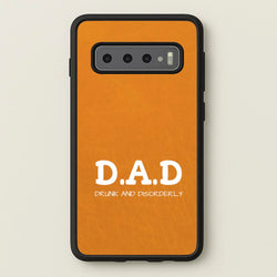 D.A.D  - Father's Day Phone Case for Galaxy S10 Plus