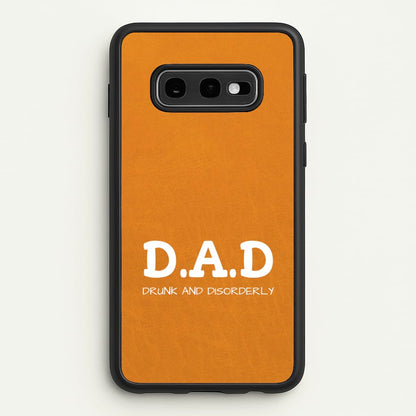 D.A.D  - Father's Day Phone Case for Galaxy S10e