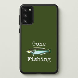 Gone Fishing   - Father's Day Phone Case for Galaxy S20