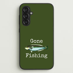 Gone Fishing   - Father's Day Phone Case for Galaxy S23FE