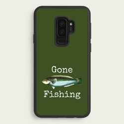 Gone Fishing   - Father's Day Phone Case for Galaxy S9 Plus
