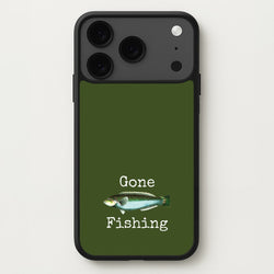Gone Fishing Phone Case for iPhone 17 Pro