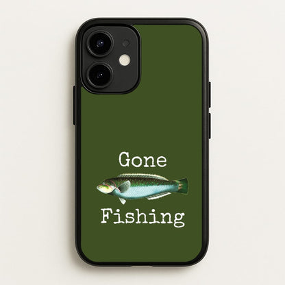 Gone Fishing   - Father's Day Phone Case for iPhone 12 Mini