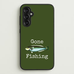 Gone Fishing   - Father's Day Phone Case for Galaxy A14
