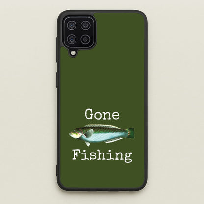 Gone Fishing   - Father's Day Phone Case for Galaxy A12