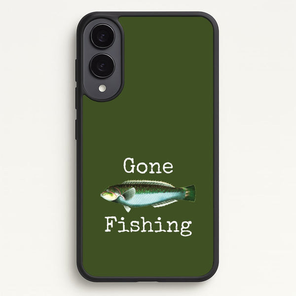Gone Fishing   - Father's Day Phone Case for Galaxy S25 Edge