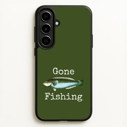 Gone Fishing   - Father's Day Phone Case for Galaxy A56