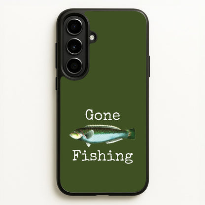 Gone Fishing   - Father's Day Phone Case for Galaxy A56