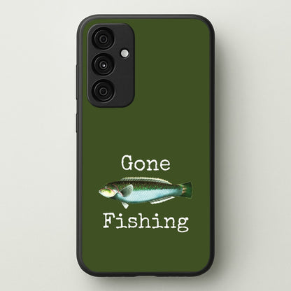 Gone Fishing   - Father's Day Phone Case for Galaxy A55