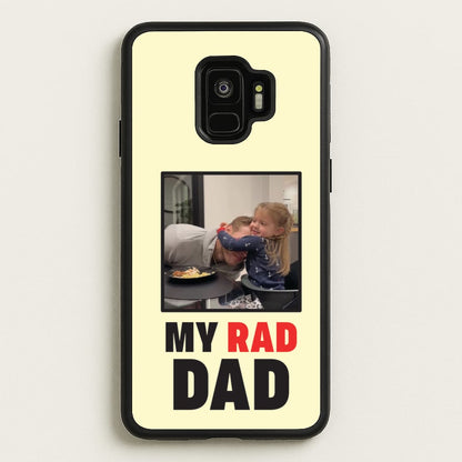My Rad Dad Personalised  - Father's Day Phone Case for Galaxy S9