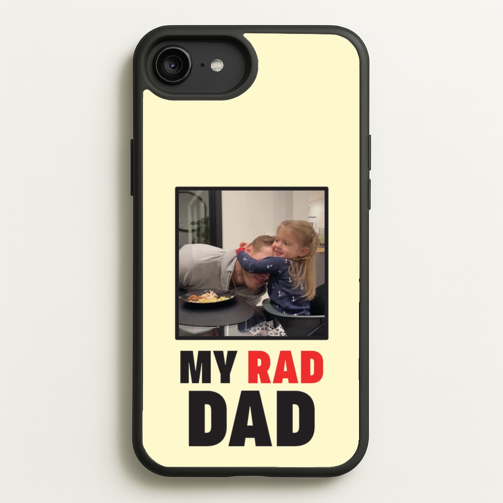 My Rad Dad Personalised  - Father's Day Phone Case for iPhone 6 Plus / 7 Plus / 8 Plus