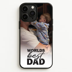 World's Best Dad Personalised  - Father's Day Phone Case for iPhone 11 Pro