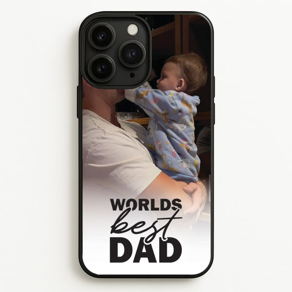 World's Best Dad Personalised  - Father's Day Phone Case for iPhone 11 Pro