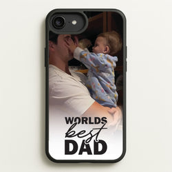 World's Best Dad Personalised  - Father's Day Phone Case for iPhone 6 Plus / 7 Plus / 8 Plus