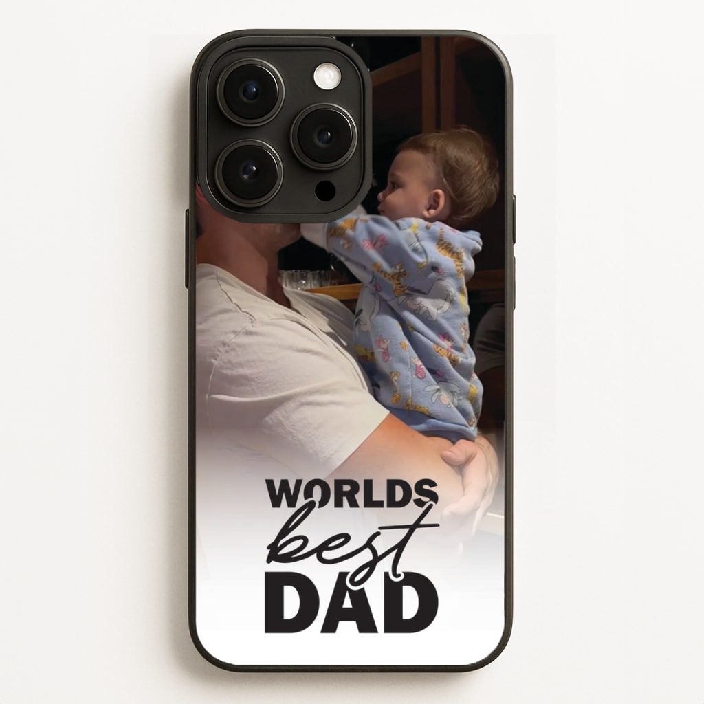 World's Best Dad Personalised  - Father's Day Phone Case for iPhone 12 Pro Max