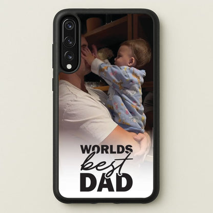 World's Best Dad Personalised  - Father's Day Phone Case for Huawei P20 Pro