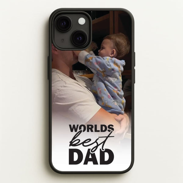 World's Best Dad Personalised  - Father's Day Phone Case for iPhone 13 Mini
