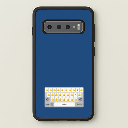 Dad's Keyboard - Father's Day  - Father's Day Phone Case for Galaxy S10 Plus