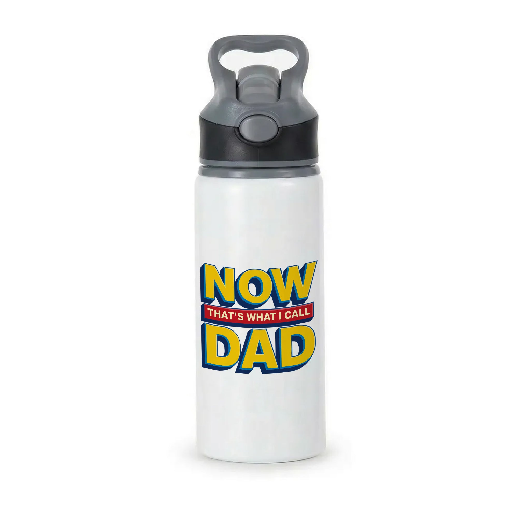 Now That's What I Call Dad - Father's Day Active Water Bottle - Black