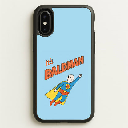 It's Baldman - Father's Day  - Father's Day Phone Case for iPhone X / XS