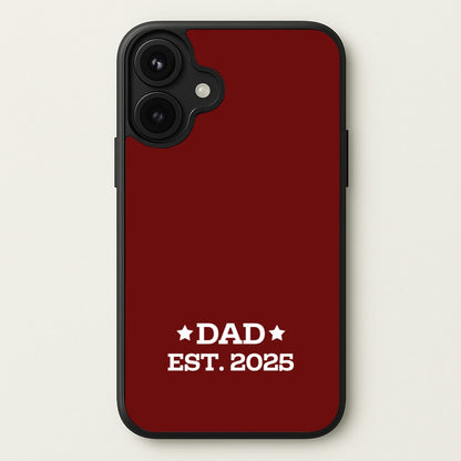 Dad Est 2025 Phone Case for iPhone 17