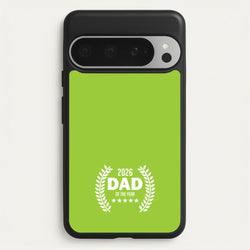 2026 Dad Rating  - Father's Day Phone Case for Google Pixel 9 Pro XL