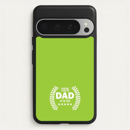 2026 Dad Rating  - Father's Day Phone Case for Google Pixel 9 Pro XL