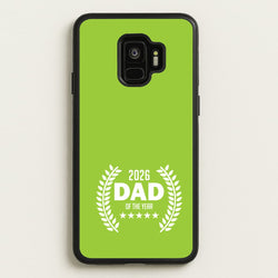 2026 Dad Rating  - Father's Day Phone Case for Galaxy S9