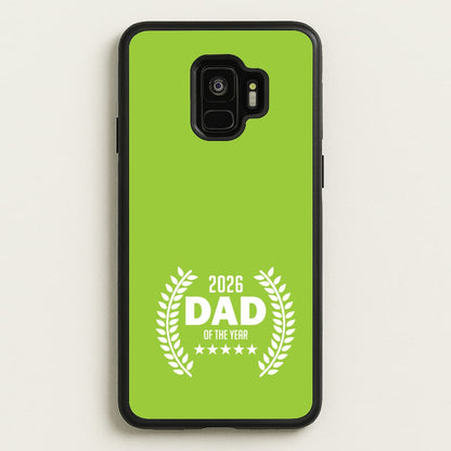 2026 Dad Rating  - Father's Day Phone Case for Galaxy S9