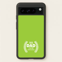 2026 Dad Rating  - Father's Day Phone Case for Google Pixel 8 Pro