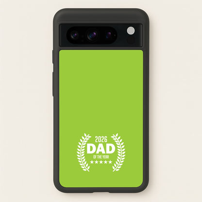 2026 Dad Rating  - Father's Day Phone Case for Google Pixel 8 Pro