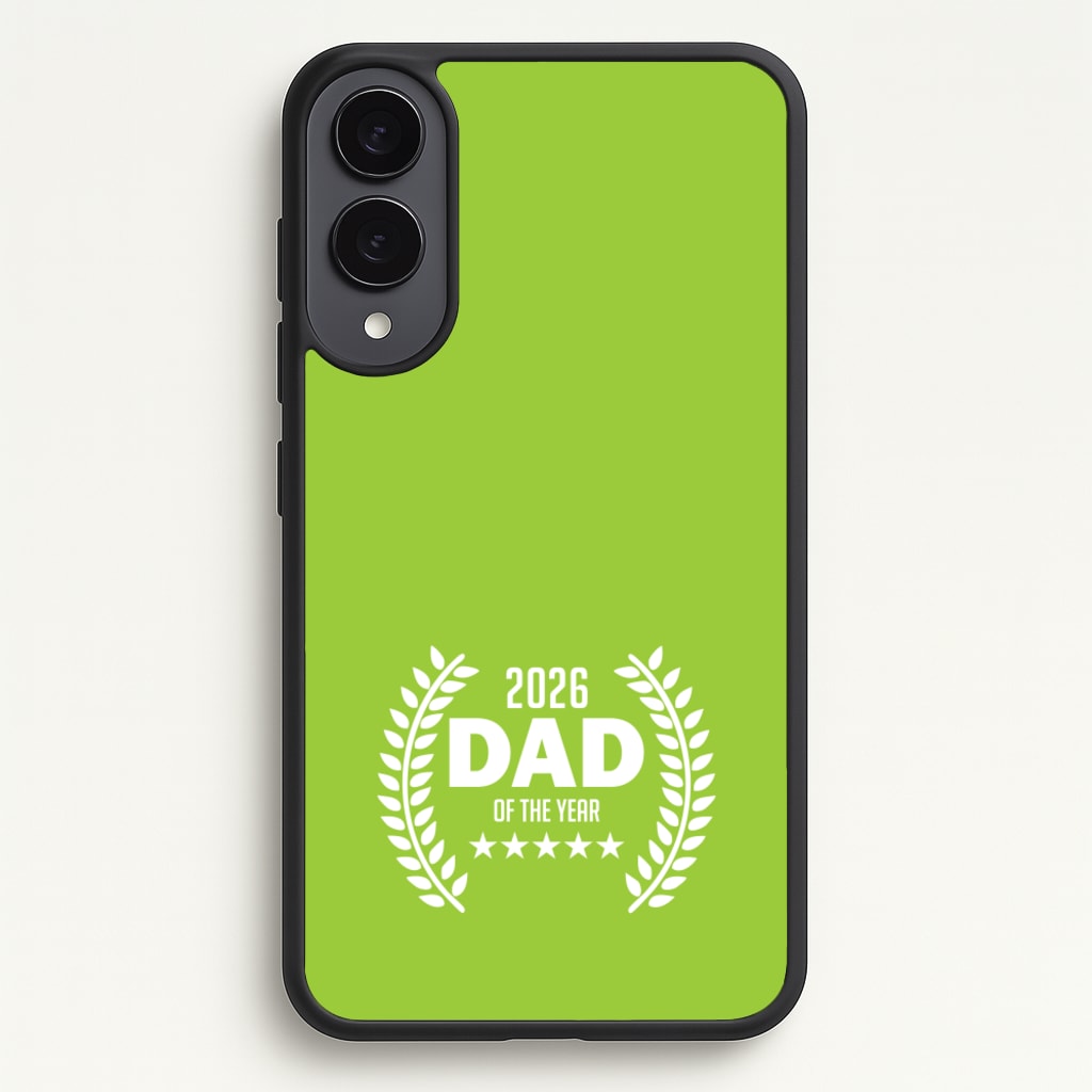 2026 Dad Rating  - Father's Day Phone Case for Galaxy S25 Edge