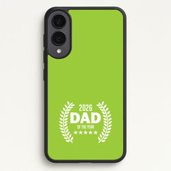 2026 Dad Rating  - Father's Day Phone Case for Galaxy S25 Edge