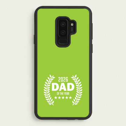 2026 Dad Rating  - Father's Day Phone Case for Galaxy S9 Plus