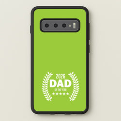 2026 Dad Rating  - Father's Day Phone Case for Galaxy S10 Plus