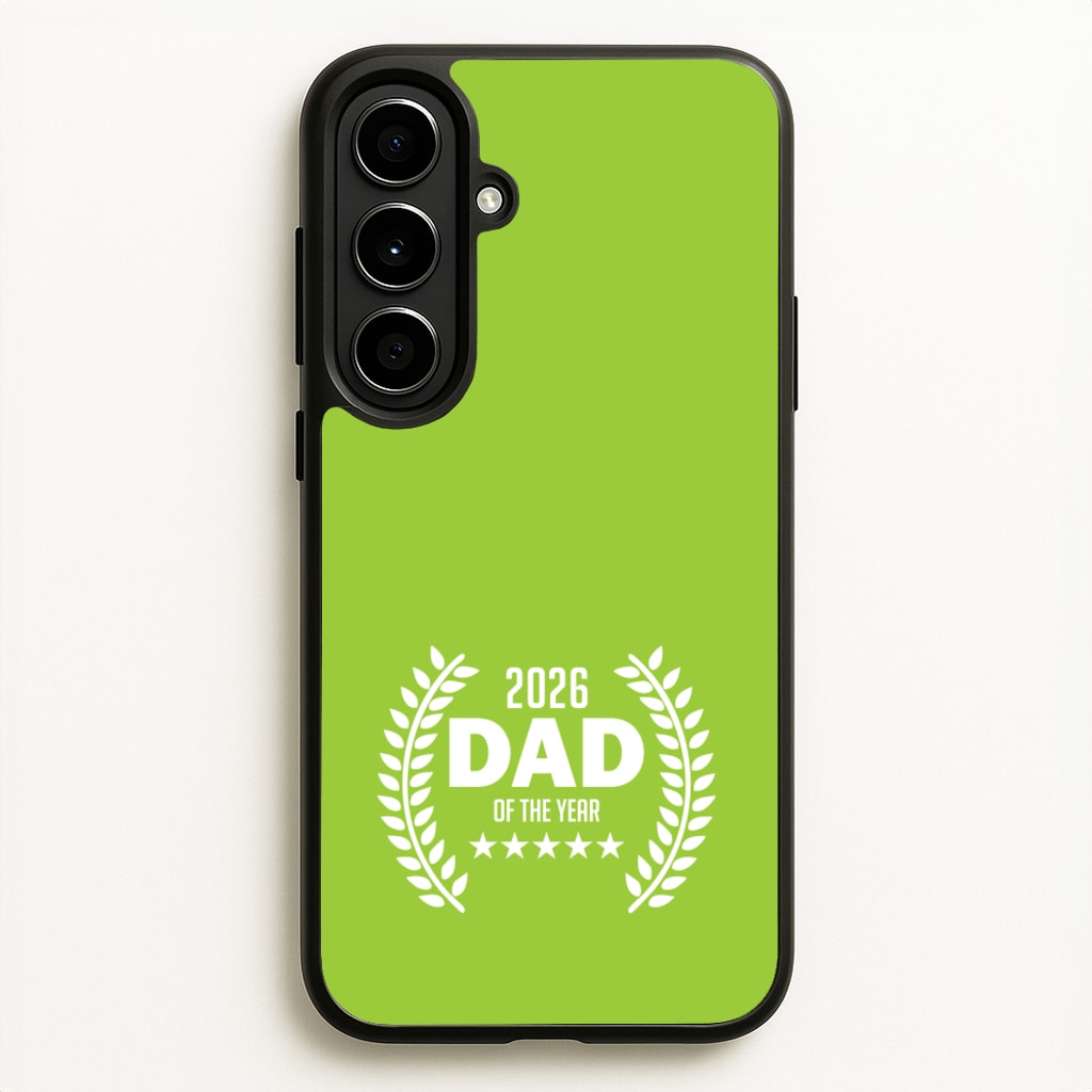 2026 Dad Rating  - Father's Day Phone Case for Galaxy A56