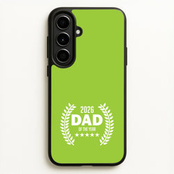 2026 Dad Rating  - Father's Day Phone Case for Galaxy A56