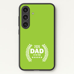 2026 Dad Rating  - Father's Day Phone Case for Galaxy S25