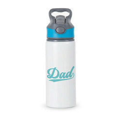 Dad Logo Active Water Bottle - Blue