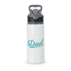 Dad Logo Active Water Bottle - Black