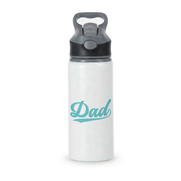 Dad Logo Active Water Bottle - Black