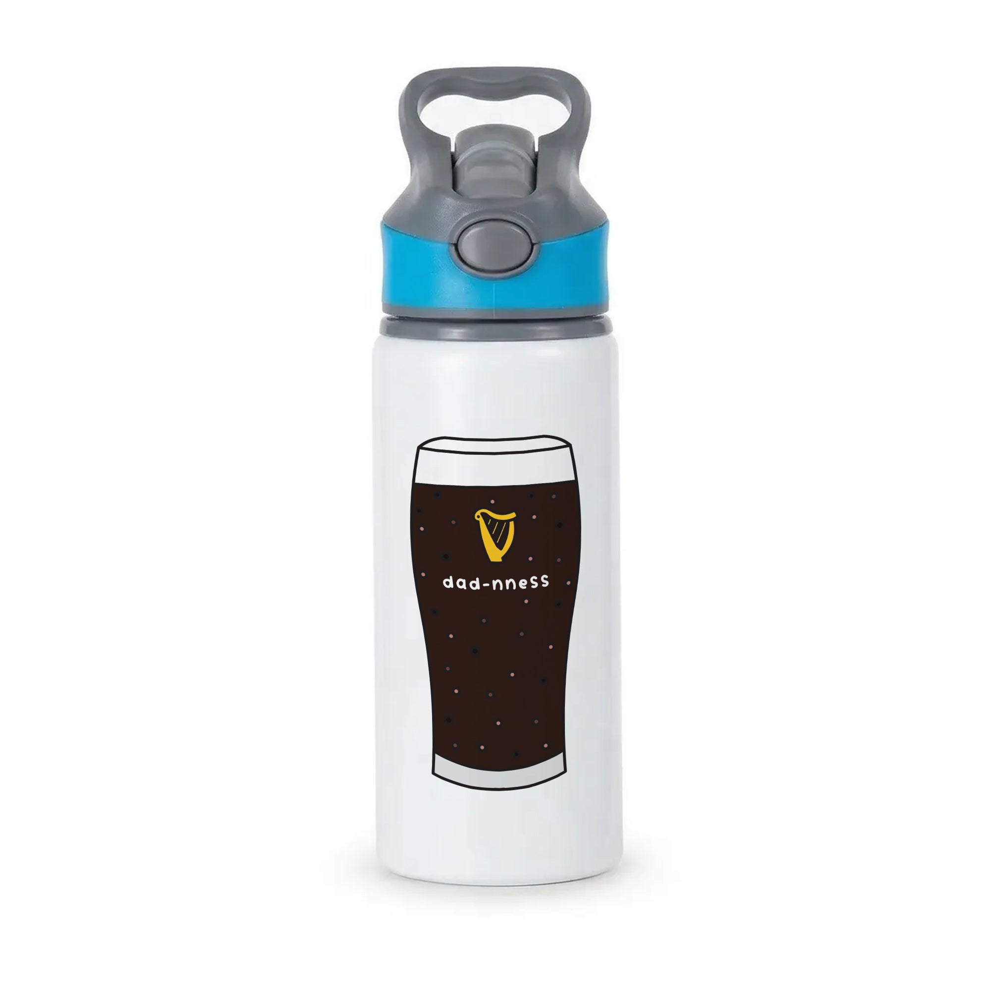 Dad-nness Active Water Bottle - Blue