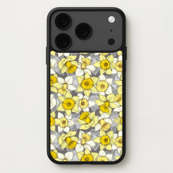 Daffodil Daze - Spring Pattern Phone Case for iPhone 17 Pro Max